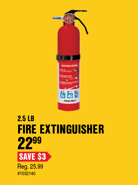 fire extinguisher